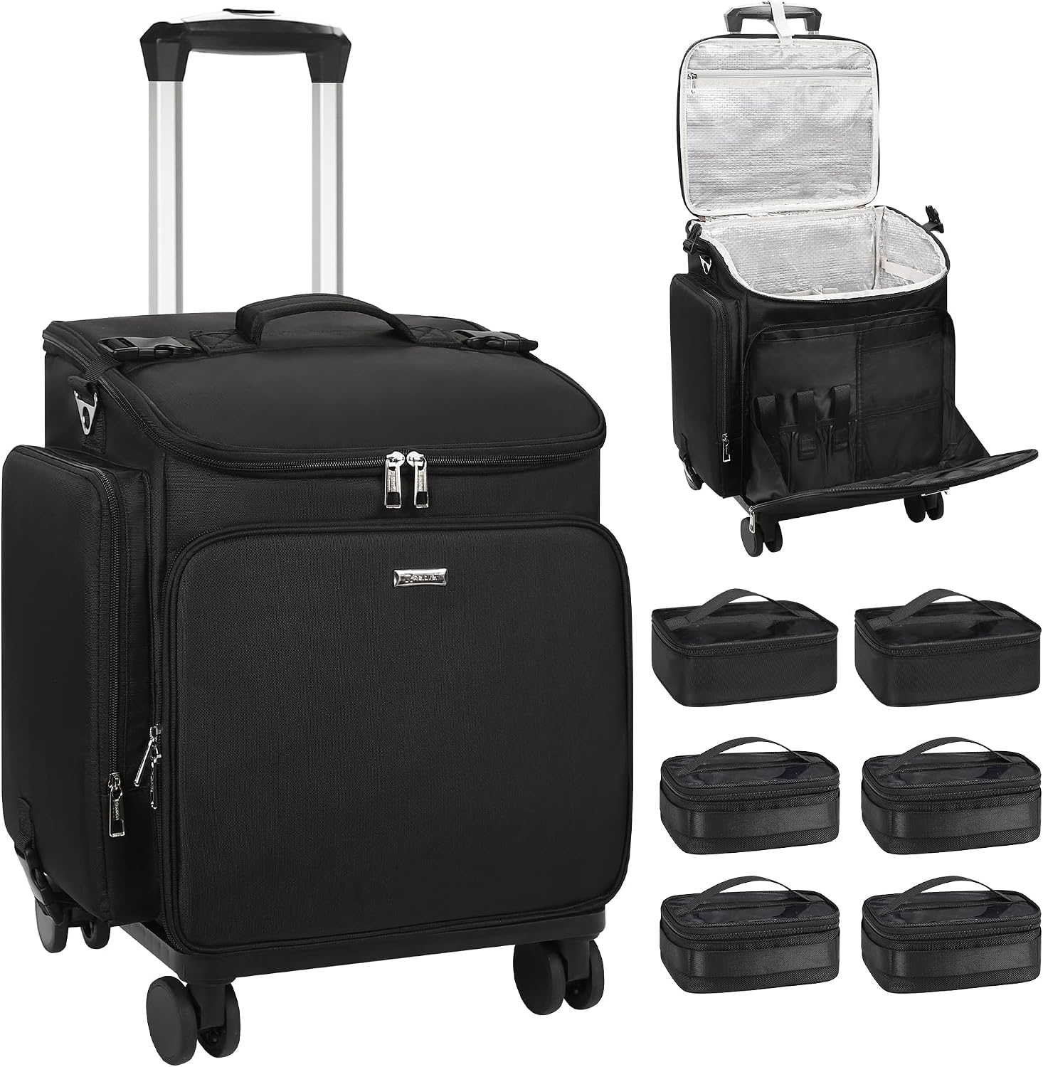 Women'S Bags - Valise à roulettes pour maquillage et