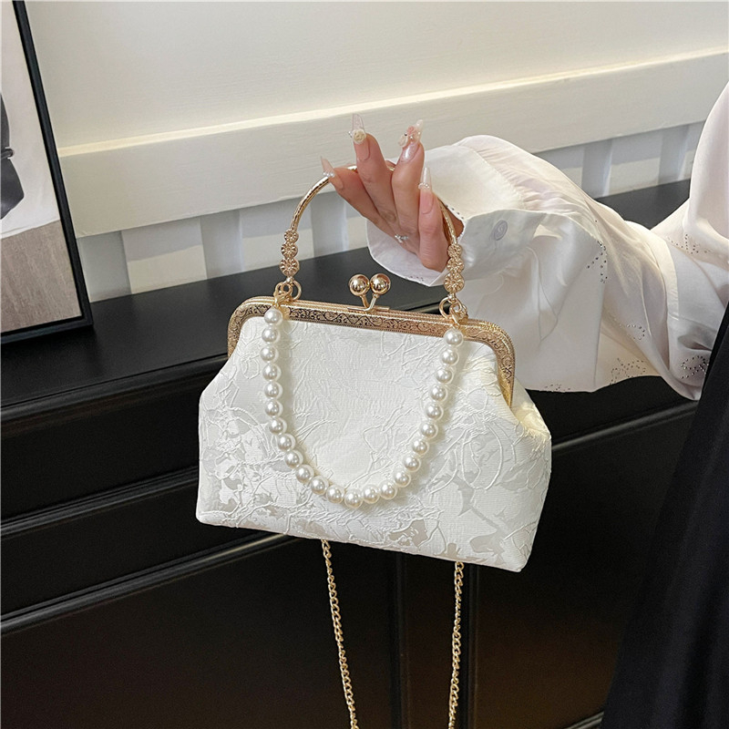 Evening Bag Beaded - Vintage classique dentelle sac perle sacs