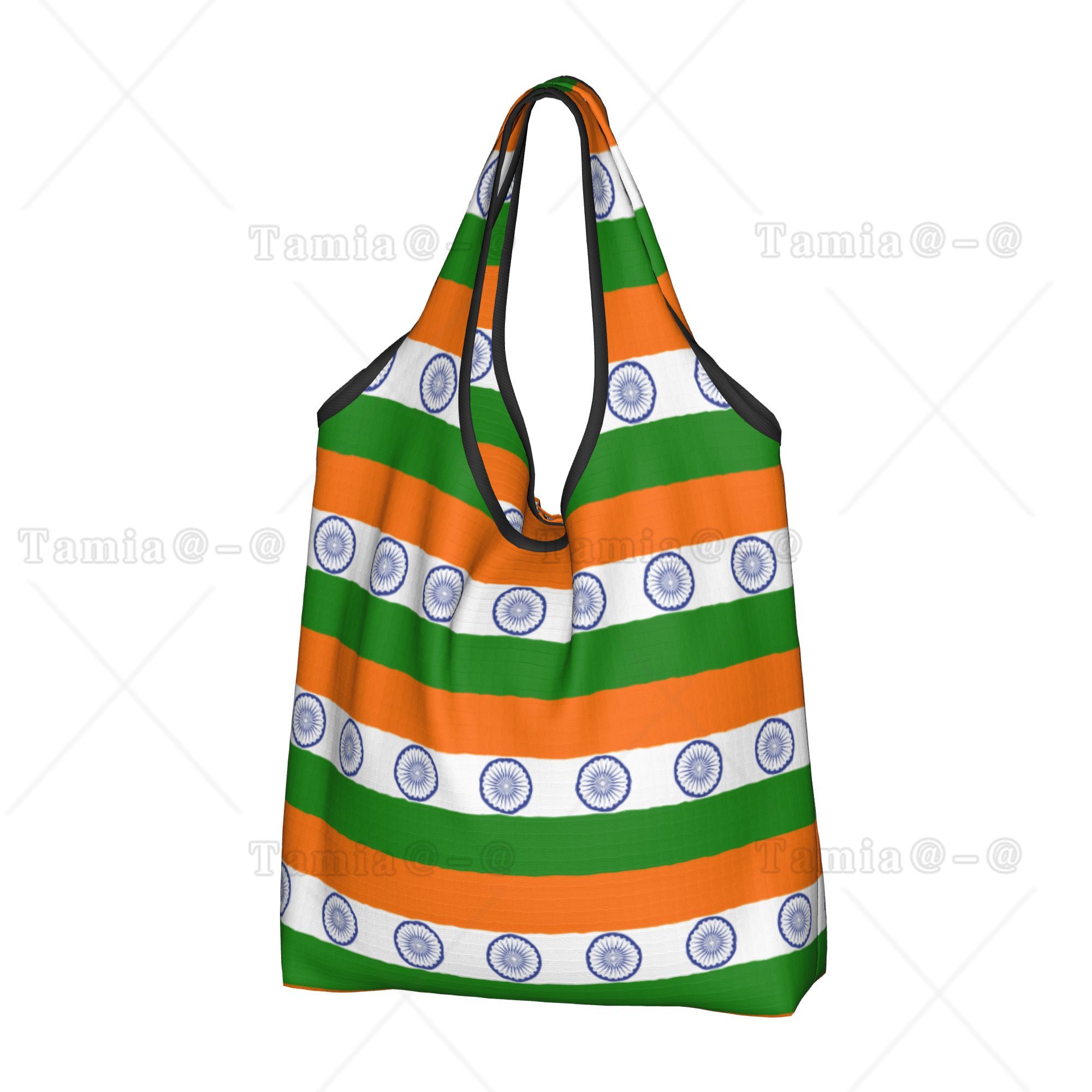 Women Bags India - Sac de courses réutilisable avec drapeau