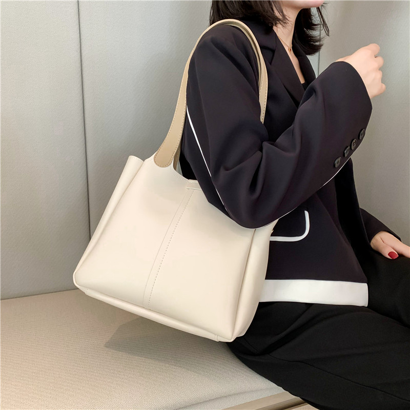 Women Bags Popular Brands - Sacs à provisions en cuir PU
