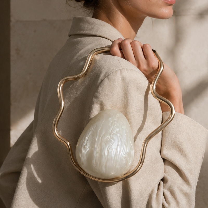 Evening Bag Beaded - Mini sac à main en acrylique