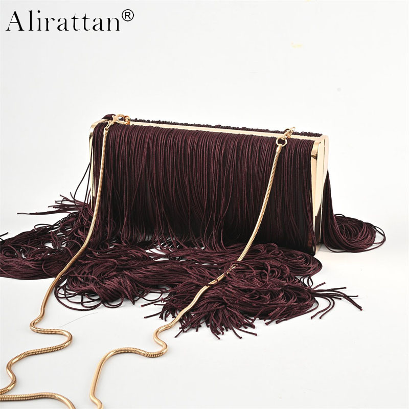 Evening Bag Beaded - Nouvelle pochette de soirée longue à