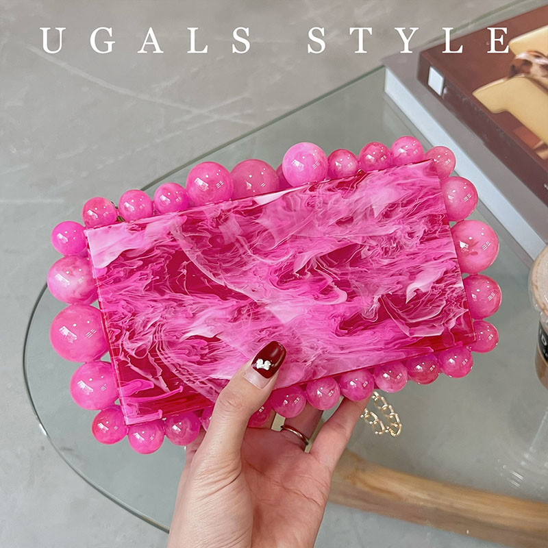 Sac de soirée de luxe en acryl - Evening Bag Beaded avis et prix