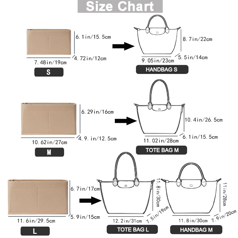 EverToner femmes feutre insére - Women'S Bags Longchamp avis et prix