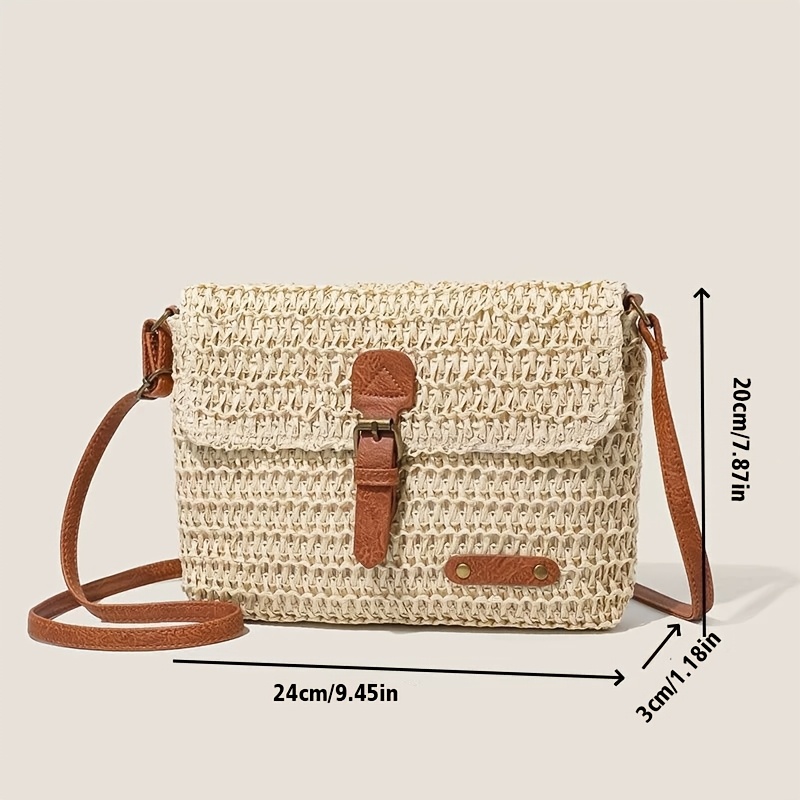 Sac bandoulière vintage en pai - Woven Straw Bag avis et prix
