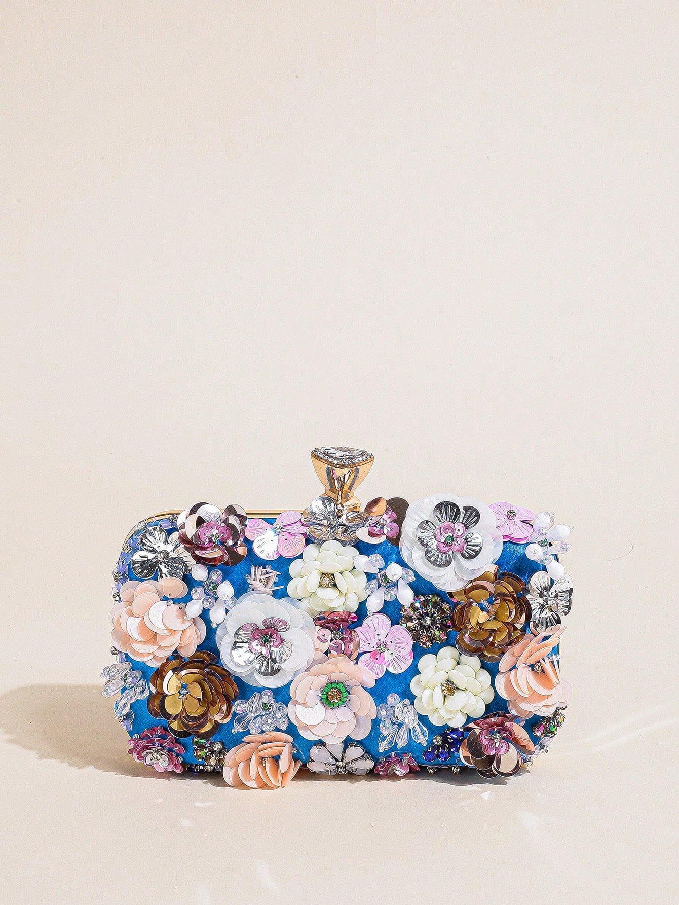 Pochette élégante noire à moti - Evening Bag Beaded avis et prix