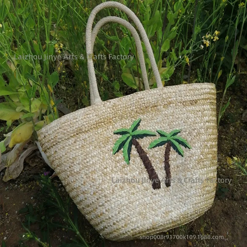 Sac seau en paille de blé tres - Woven Straw Bag avis et prix