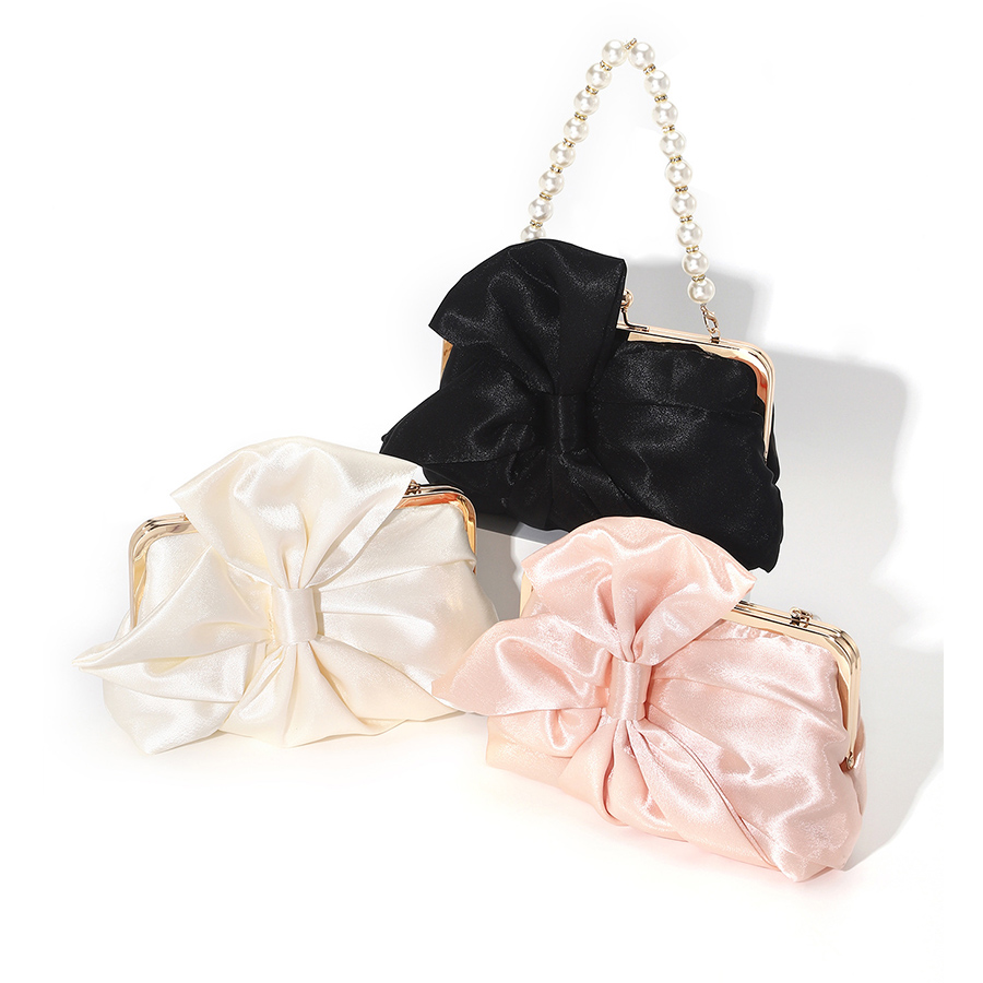 Sacs de soirée en Satin blanc  - Evening Bag Beaded avis et prix