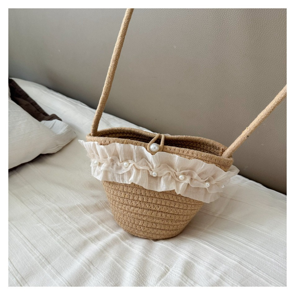 Ensemble Chapeau de Paille et  - Woven Straw Bag avis et prix