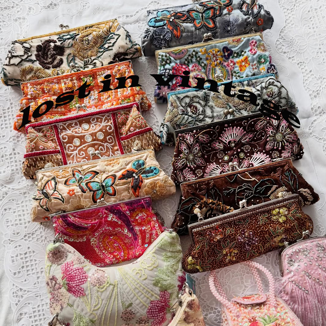 Lost in – sac à main Vintage b - Evening Bag Beaded avis et prix