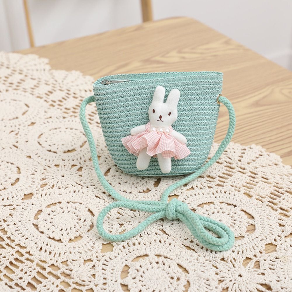 Sac à bandoulière mini lapin d - Woven Straw Bag avis et prix