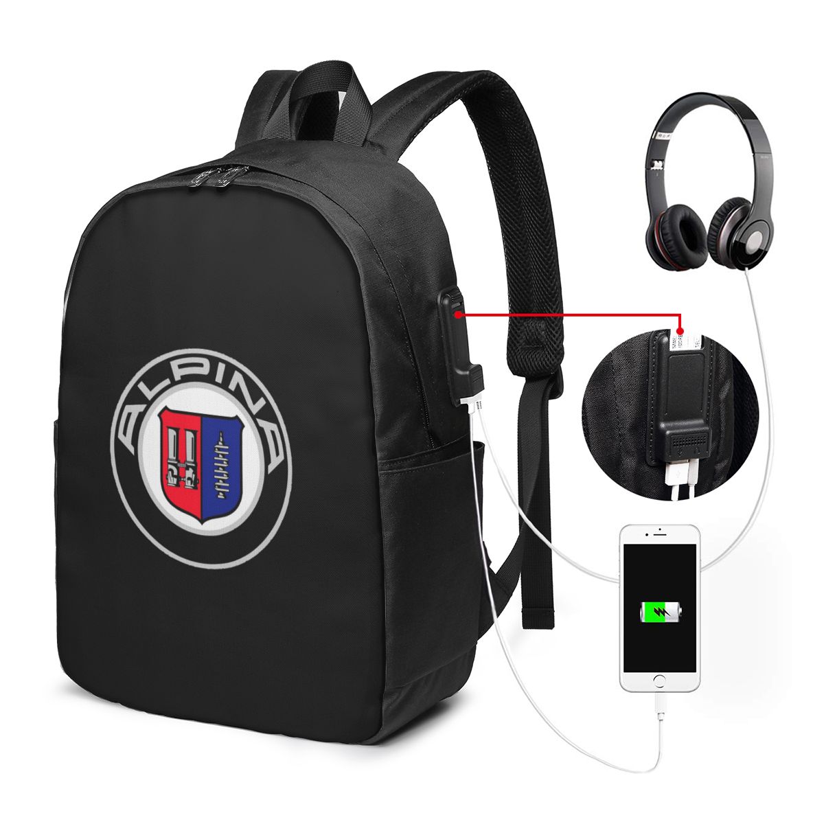 Alpina - Sac à dos avec logo d - Women'S Bags avis et prix