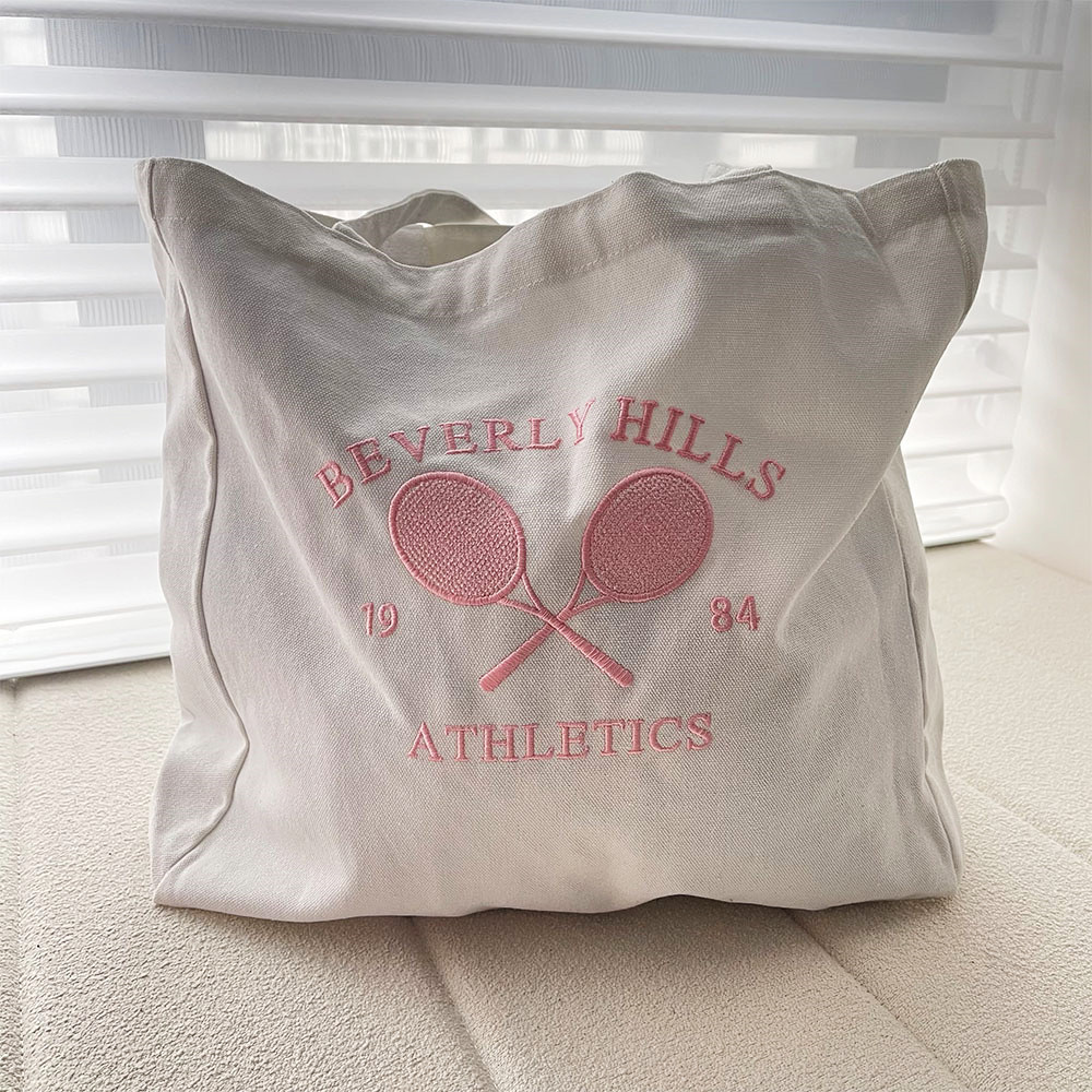 Sac à provisions en toile brod - Women Bags Ck avis et prix