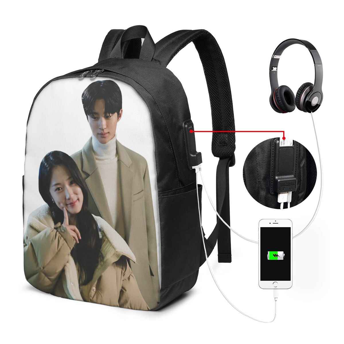 Sac à dos Lovely Runner Kdrama - Women'S Bags avis et prix