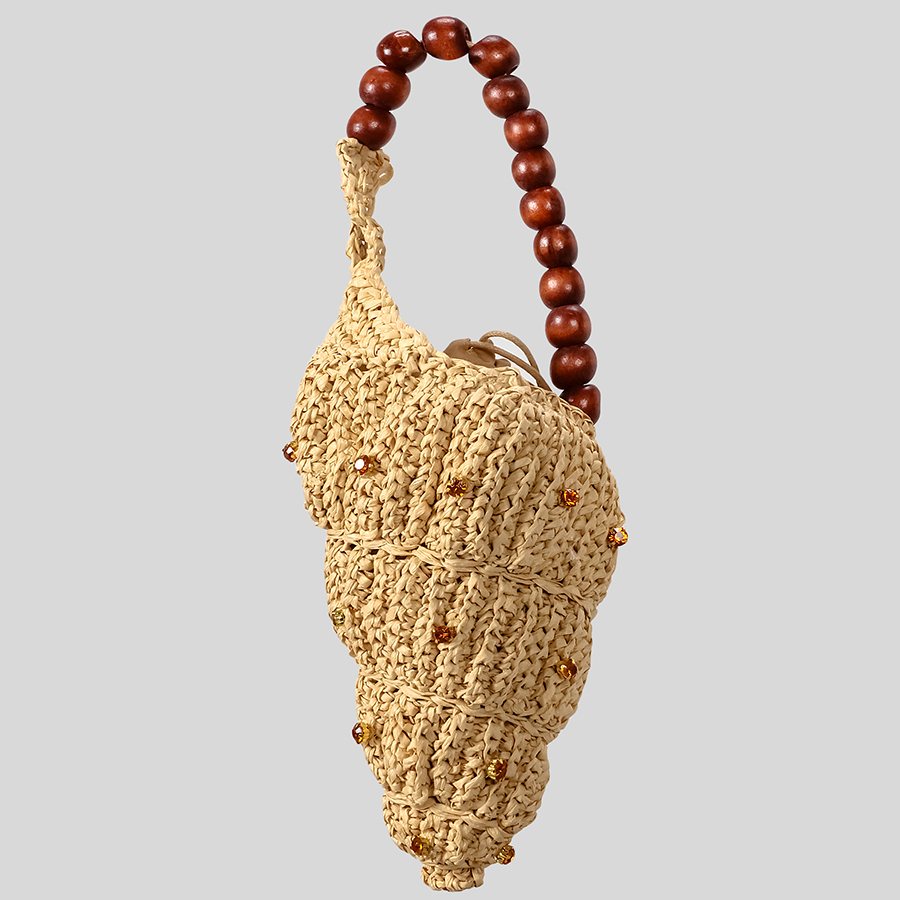 Sac de plage d'été amusant en  - Woven Straw Bag avis et prix
